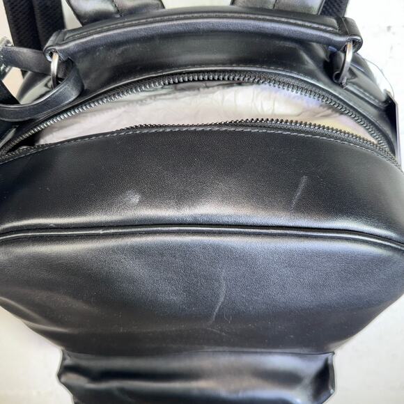 Polo Ralph Lauren Men's Smooth Leather Backpack black $348 - Picture 10 of 15